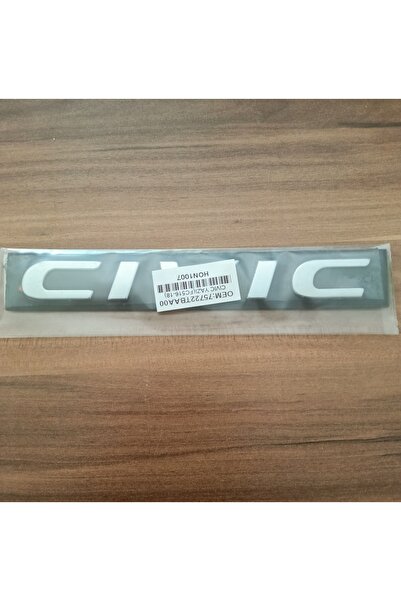 Passenger Car Oto Yedek Parça Fc5 CIVIC Bagaj Yazısı 16 - 18 Yılları Arası Uy...