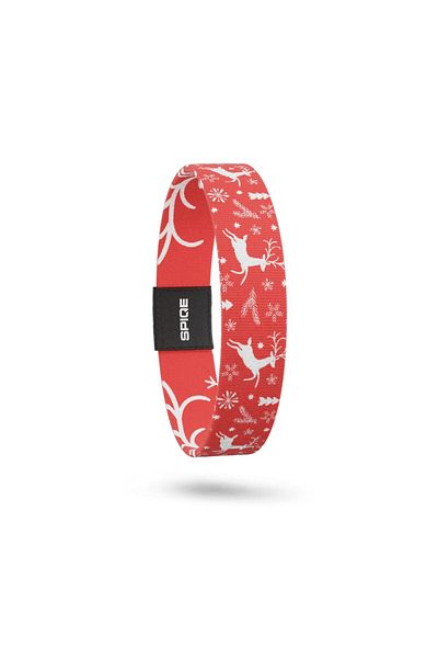 SPIQE Chill Out - Recycled Unisex Elastic Printed Bracelet and Reminder Card
