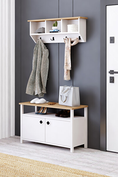 Avmpark Remy Portmanto Sepet - Beyaz