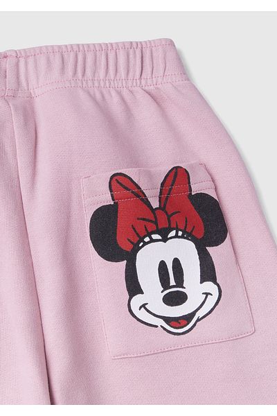 United Colors of Benetton بنطال رياضي بطبعة ميني وجيب خلفي للأولاد من Dusty Rose