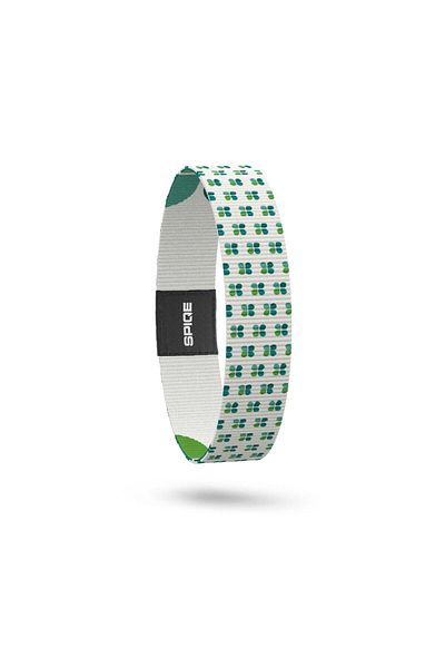SPIQE Get Lucky - Recycled Unisex Elastic Printed Bracelet and Reminder Card