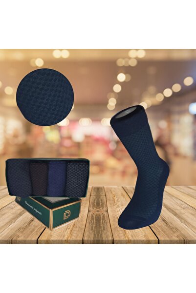 Sevamed Medikal BAMBOO PERFUME SCENTED SEAMLESS MEN'S SOCKS 4 PAIRS (40-45)