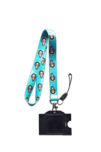 DODO BONE شارة اسم البطريق، حبل تعليق الرقبة، حبل تعليق البطاقة، ملحق حامل ال...