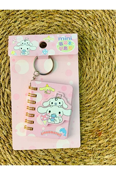 Meyra Accessories Breloc și caiet cu capac magnetic Sanrio Kawaii, dimensiune...