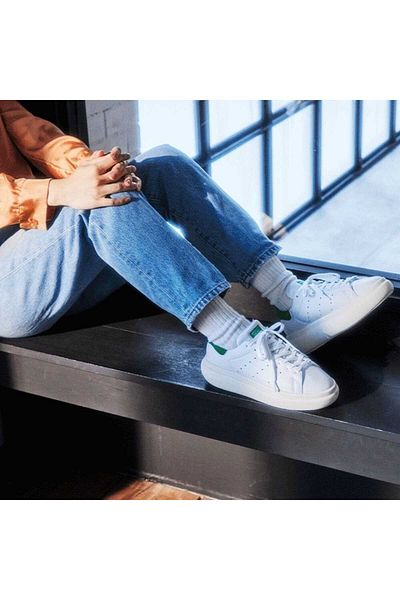 adidas Stan Smith Pf W Unisex Casual Παπούτσια Λευκά