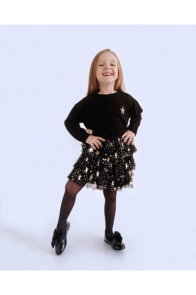 le petit sole Girl's Belly Dress Set