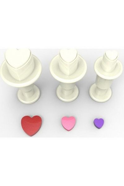 LİZYA BABY Lizya Heart 3-Piece Mini Press (INJECTOR) Kopat