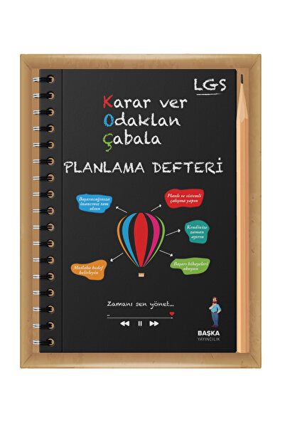 Başka Yayıncılık lgs planlama defteri