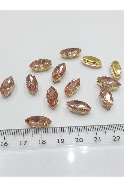 CRYSTALSHOP Planting Stone - Shuttle 7*15 Mm Powder (100 PCS)
