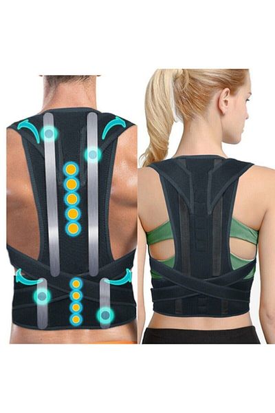 Ankaflex Standard Size Unisex Upright Posture Corset Walking Kyphosis Scoliosis Back Hump Corset