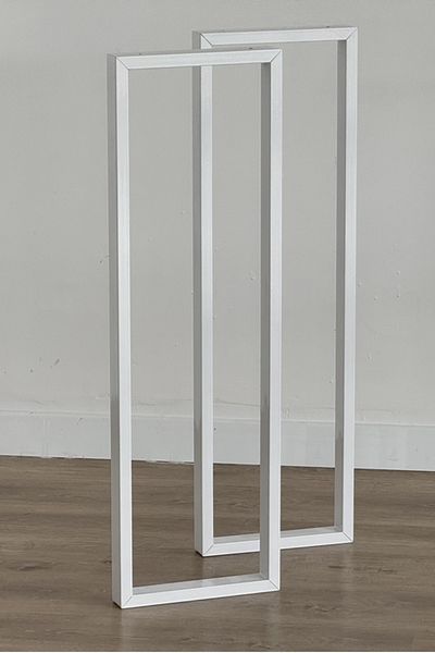 TOLIAHOME Metal Bar Table-Dresser-Console-Multipurpose Table Leg 2 Pieces Leg 87 Cm Furniture Leg