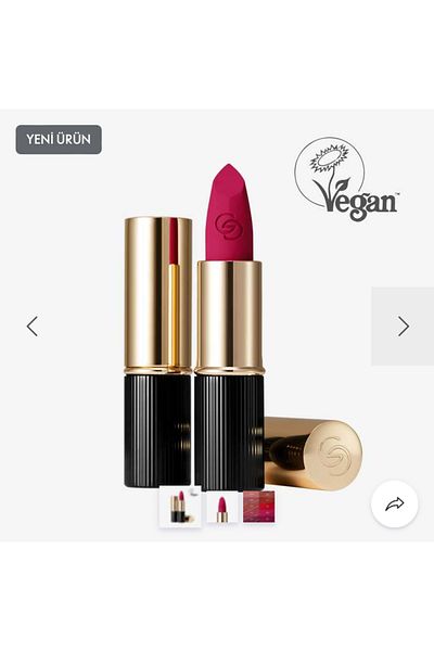 Oriflame Giordani Gold Iconic Matte Lipstick SPF 15 new series