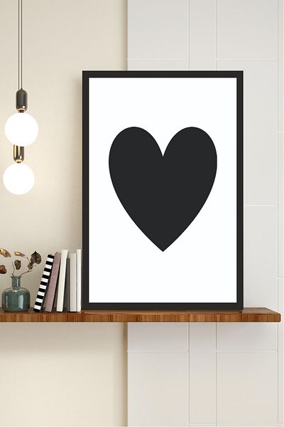 Cadran Home Written Ξύλινο MDF Πίνακας MDF με εμφάνιση πλαισίου