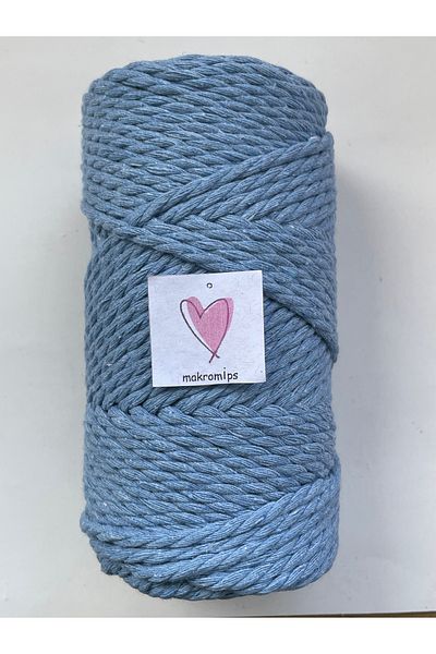 Makromİps MAKROME 3 ΣΤΡΟΓΓΥΛΕΜΕΝΟ ΣΥΡΤΑΡΙ 250 gr(+-10) 3-3,5 mm ΔΙΑΚΟΣΜΗΣΗ ΧΟΜΠΙ ΜΠΟΗΜΙΚΟ ΠΑΚΕΤΟ ΠΛΕΚΤΟ ΣΥΡΤΑΡΙ