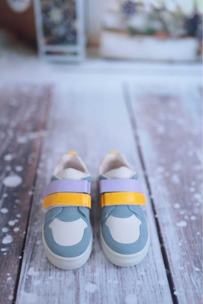 macco shoes Unisex Colorful Velcro Kids Baby Sneakers