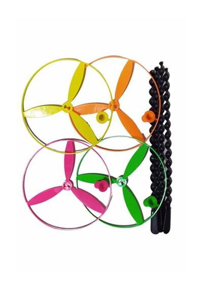 Mia Nostaljik Uçan Ufo Fırıldak Ufo Uçan Daire Oyuncak Ufo 12 Adet