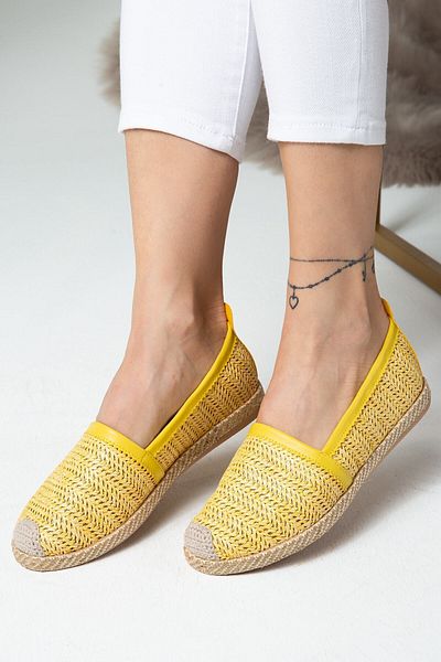 Yellow Espadrilles Styles Prices Trendyol