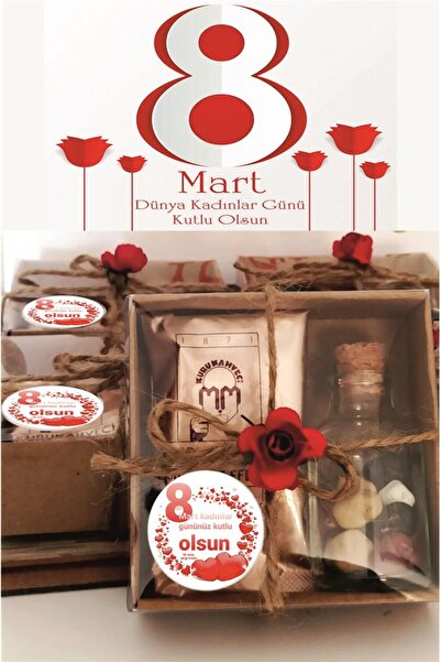 Genel Markalar FARKLI AVM Azerbaycan Için 8 Mart Dünya Kadınlar Günü Hediyesi Kahve Çikolata Kutuda (10 ADET)