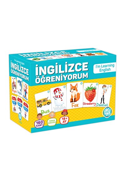 Circle Toys Eşleştirmeyi Öğreniyorum İngilizce 150 Kart
