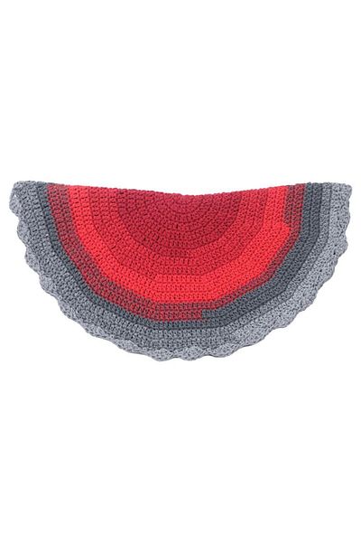 Spagettiyarn Macrame Ombre Red Quartz Hand Knitting Yarn