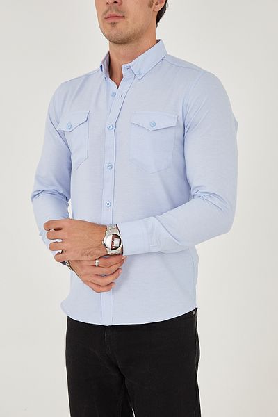ENZİM JEANS Men's Polycotton Shirt