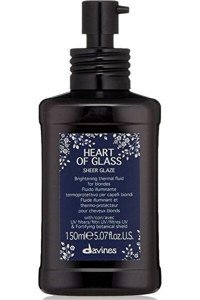 Davines Heart of Glass Sheer Glaze Sarı Saçlar İçin Güçlendirici- Koruyucu Sp...