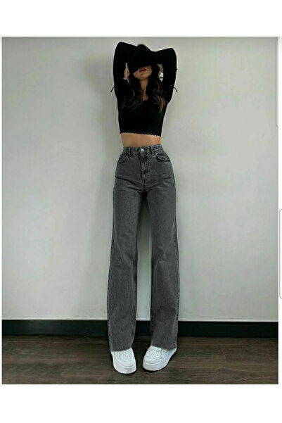 Ramrod Sarah High Waist Wide Leg Lycra Wide Leg Jeans