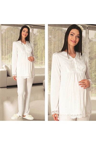 HAMİLE ÇARŞI Set pijama de maternitate Carpediem 1501
