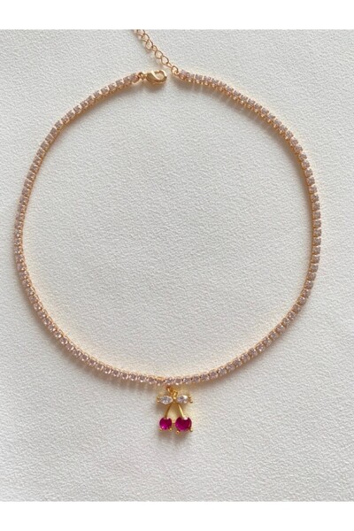 h&b design jewel Kirazlı Su Yolu Choker