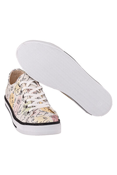 Çiçekli Sarı Sneaker Fiyatları Trendyol