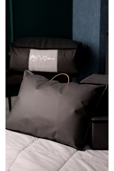 Vedsey Home Organizer Чанта за съхранение 70x50 см, черна, за възглавници и органайзер за дрехи