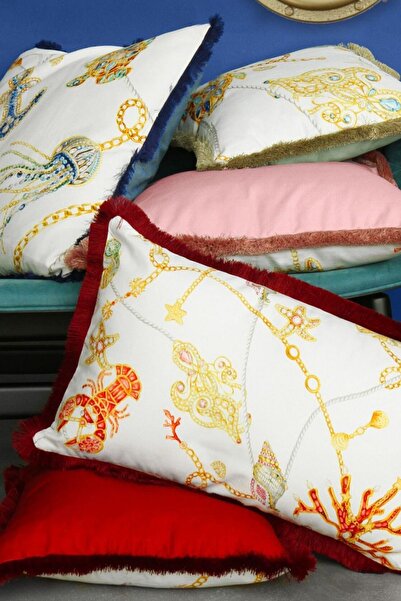 Baci Milano Portofino Yastık 40 cm x 70 cm Mavi