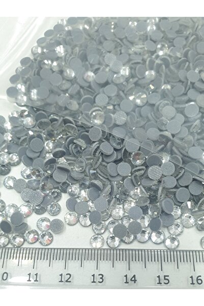 CRYSTALSHOP حجر لاصق مع مكواة Dmc Hotfix Ss20 كريستال (1440 قطعة ~ 100 جرام)