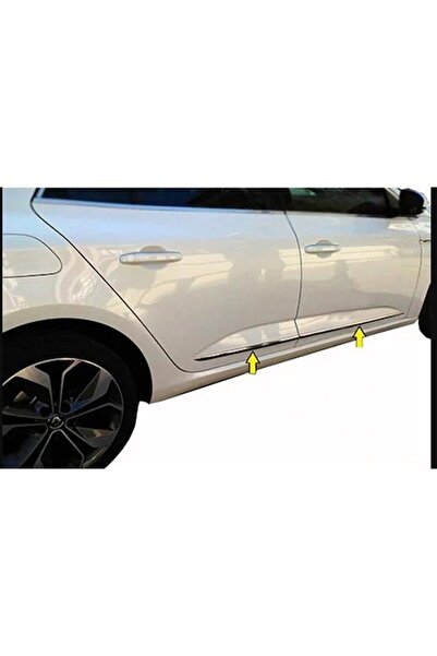 OTOTUNING53 Renault Megane 4 Yan Kapı Çıtası Paslanmaz Çelik Krom 4 Prç