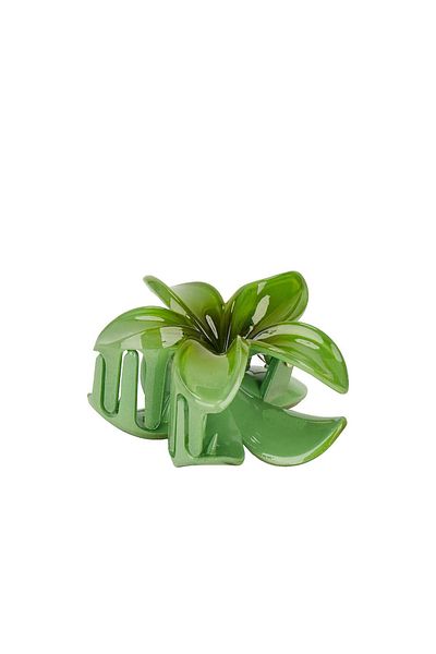 Roberta Lorenz Green Lotus Latch Buckle| Flower Buckle| Aloha| Plumeria Creation Buy 4 Pay 3