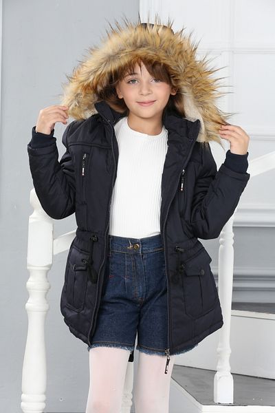 Jannock Girl's Water and Windproof Winter Long Coat Coat