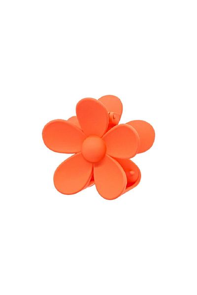 Roberta Lorenz Orange Daisy Latch Buckle