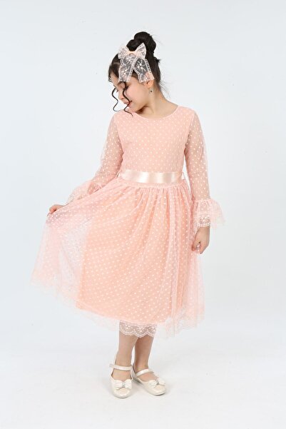 Jannock Rochie de seara din dantela pentru fete, rochie de nunta