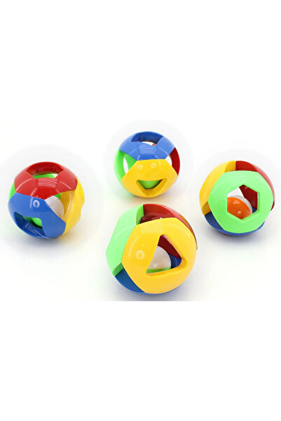 Numaca Oyuncak Çıngırak Top Sert Plastik Sevimli Top Çıngırak Emekleme Arkadaşı