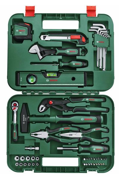 Bosch مجموعة الأدوات اليدوية المتقدمة 52 قطعة - 1600a02by7