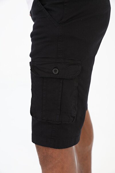 SEELENGLANZ Erkek Şort Kargo Cepli