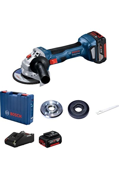 Bosch Gws 180 Li- 18 Volt 4 Amper Çift Batarya 125 mm Akülü