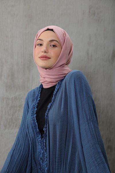 Modakaşmir Şal confortabil din bumbac roz