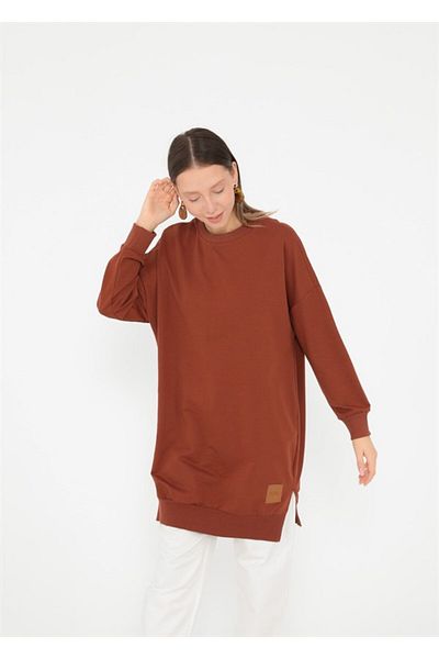 Soul Organic Cotton Brown Above Knee Medium Tunic - 2 Thread 30644