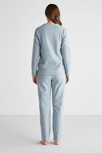 U.S. Polo Assn. US POLO CYKLISTICKÝ LÍMEC S DLOUHÝM RUKÁVEM DÁMSKÉ PYŽAMÁ POLAR 16959