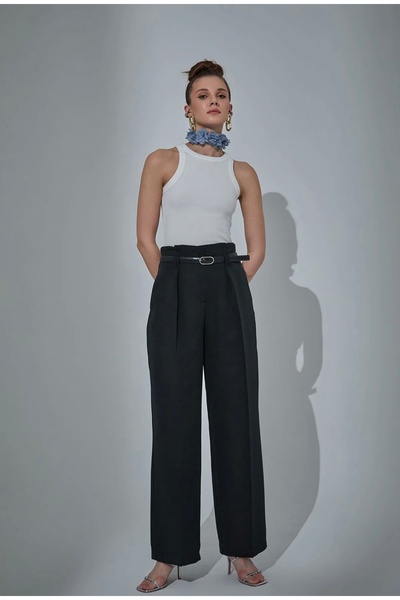 Quzu Belted Trousers