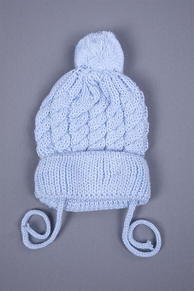 Babyhola Knitwear Pompom Tie Girl Boy Baby Newborn 0-6 Months Beanie 0946-1