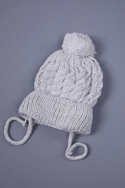 Babyhola Knitwear Pompom Tied Baby Girl Boy Newborn 0-3 Months Beret 0946-1