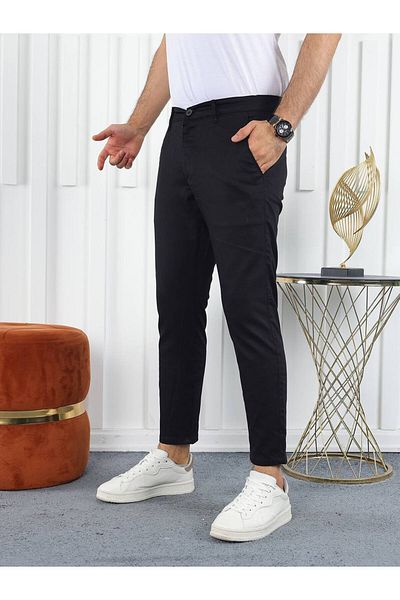 ZİNOX NEW SEASON 100% COTTON ARMURED LYCRAL GABARDIN CHINO (CHINO) TROUSERS ZNXARMPNT101