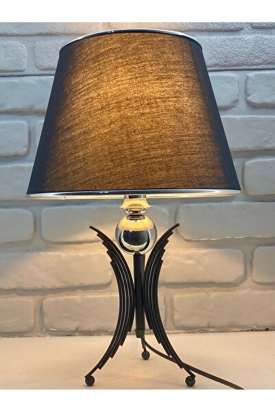 365GUNSERİSONU مصباح طاولة عاكس الضوء على شكل ملاك معدني أسود مزخرف حديث مع ق...